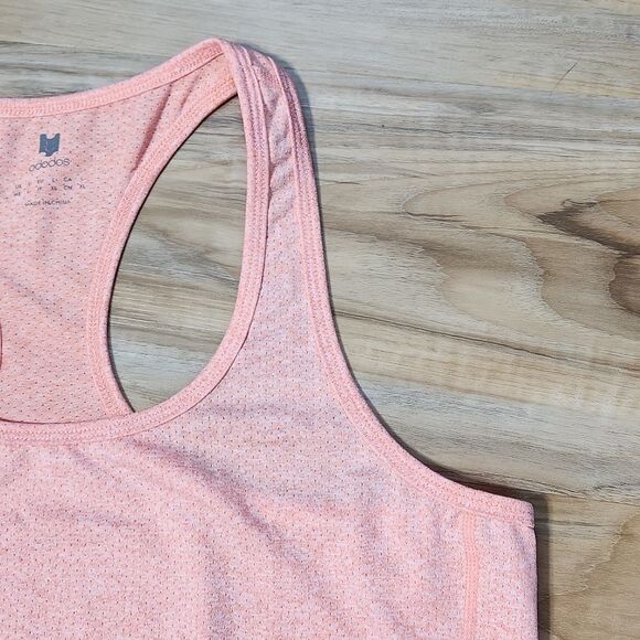 🔹️🔺️NWT Orange/Peach Racerback Athletic Tanktop Large - Picture 6 of 11